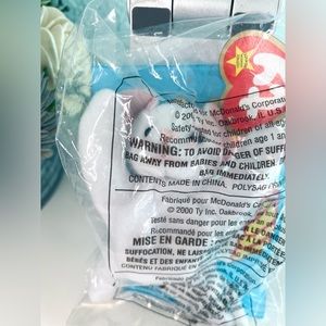 🐈🐱 Flip the Cat Teenie Beanie Baby Collectible White Kitty Stuffed Animal